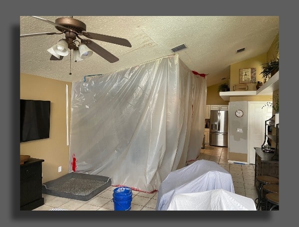 Lutz Family Endures 10-Foot Hole In Living Room For Over A Year, Says USAA Is Dragging Their Feet