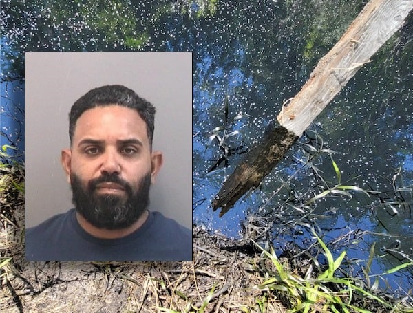 Plant City Man Arrested For Illegally Dumping Oil, Creating 80 Foot Oil Slick