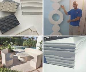 Naples Artist Launches Unique Concrete Wall Tiles