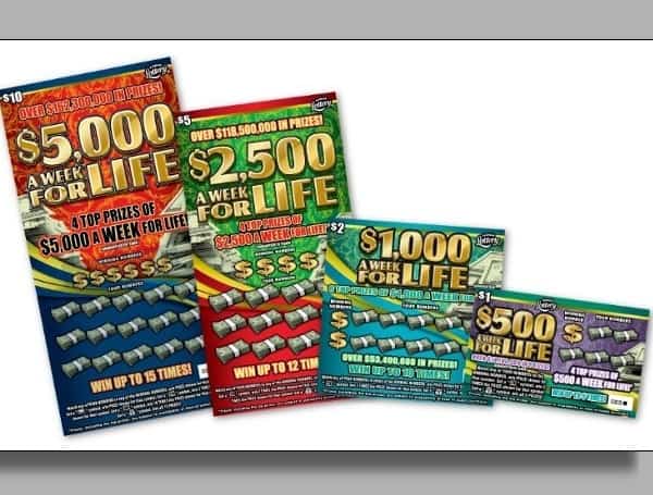 Florida Lottery Announces Four New Scratch-Off Games