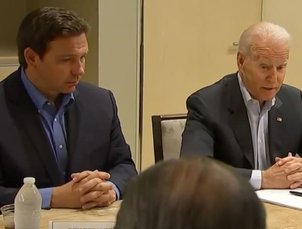 DeSantis and Biden In Surfisde