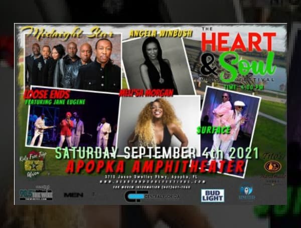 All-Star Lineup For The Heart & Soul Music Festival Set For Labor Day Weekend