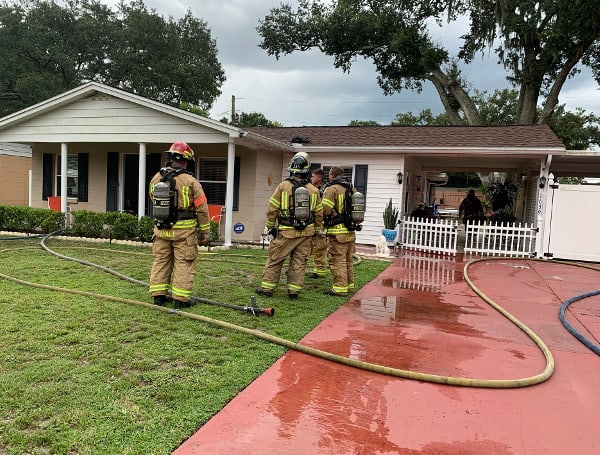 Lightning Strike Causes Fire At Lakeland Pineberry Street Residence