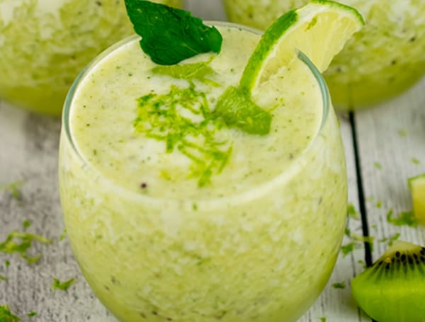 A Luscious Lime Smoothie for Hot Summer Days