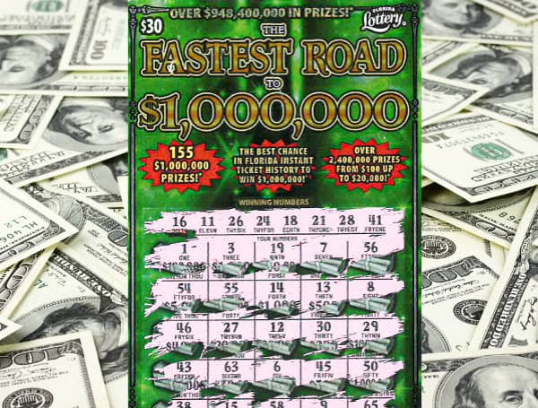 Two Florida Players Win $1,000,000 Each From Lottery Scratch-Off Tickets