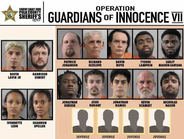 “Vilest Crimes” 16 Arrested Over 2,700 Charges In Florida Child Porn Operation