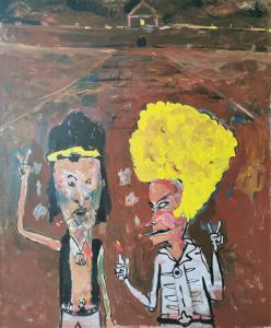 Carl Kruse Arts Blog - Painting Beavis by Yury Kharchenko