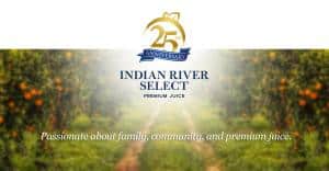 Indian River Select is celebrating 25 years of family, community and premium juice