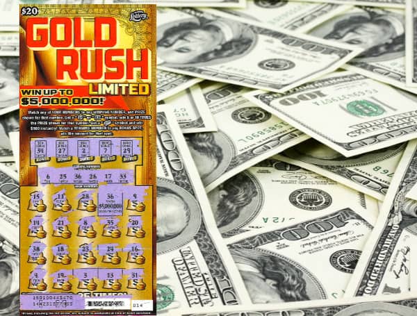 Florida Woman Claims First $5,000,000 Prize From New Gold Rush Limited Scratch-Off