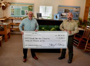 Indian River Community Foundation Grant To Help Protect Endangered Woodpecker at St. Sebastian River Preserve State Park