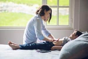 Massage Therapy Helps Children to Help Regulate Anxiety and Stress Levels