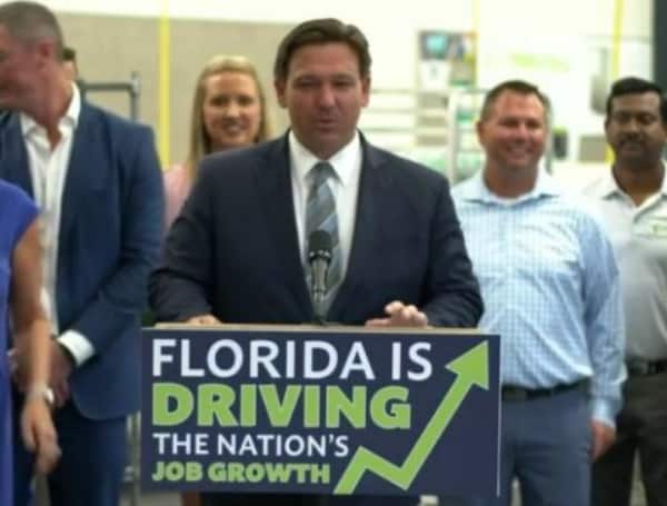 Gov. Ron DeSantis Highlights Florida Leading The Nation’s Job Growth