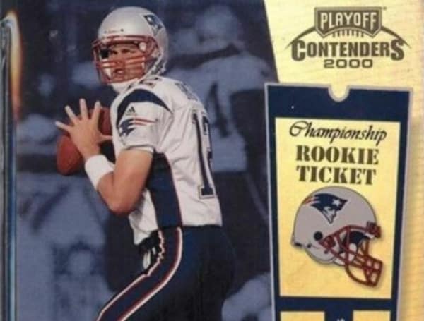 The Only Thing Hotter Than Tom Brady Are His Football Cards