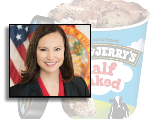 Florida AG Moody, 11 Other State AGs Express “Grave” Concerns About Boycott Of Israel By Parent Company Of Ben & Jerry’s Ice Cream