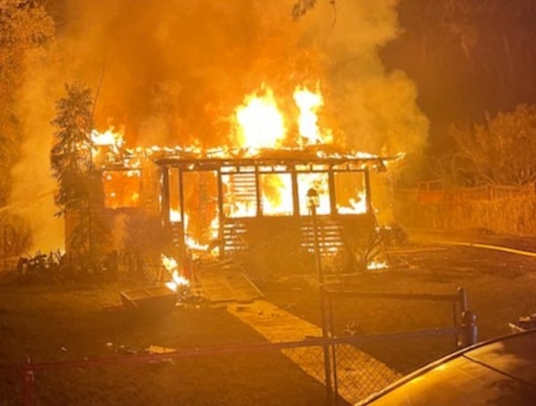 Brooksville Residential Fire Results In Total Loss