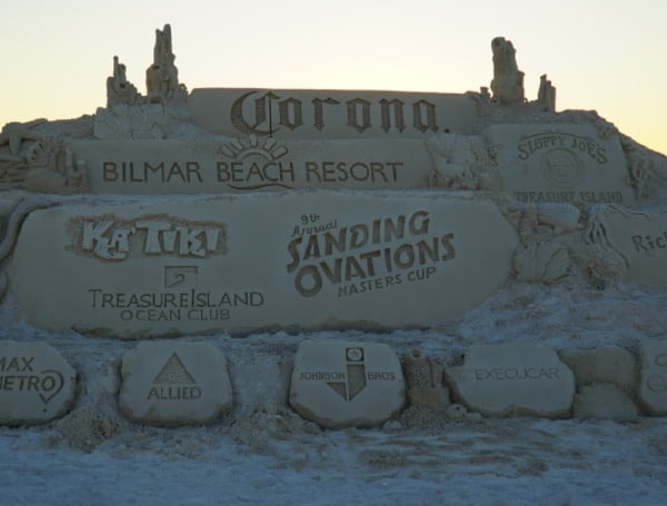 Sanding Ovations Kicks Off Today on Treasure Island Beach