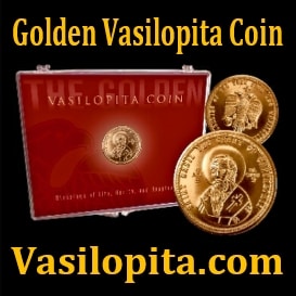 THE LUCKY GOLD COIN FOR ALL GREEK ORTHODOX