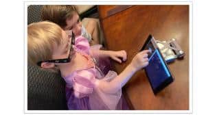 Imagine, Vision Testing while Kids Play Fun iPad Games