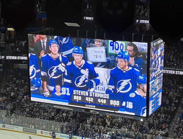 ‘Stammer Time’ Captain Records 900th Point In Lightning Win