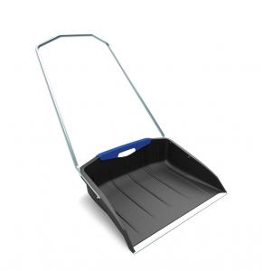 Masi Snow Max ergonomic snow pusher shovel made in Finland, no lifting, now shipping in USA