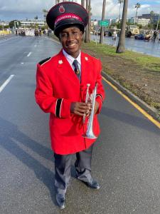 Local Young Musicians March In Tournament Of Roses Parade