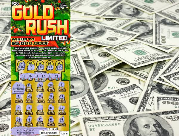 Lakeland Man Finds A ‘Pot Of Gold’ With $1,000,000 Scratch-Off Win