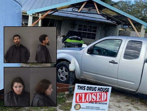 Florida Mom And Boyfriend Arrested On Drug And Gun Charges With 13 And 15-Year-Old Children In The Home