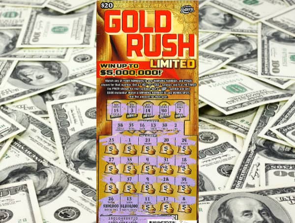 Pasco County Man Turns ‘Luck’ Into ‘Gold’ With $1,000,000 Win On Florida Lottery Scratch-Off