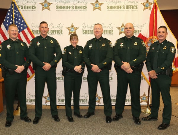 Sarasota County Sheriff Kurt A. Hoffman Promotes Five On Friday