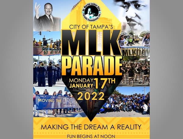 City Of Tampa’s 2022 MLK Parade, Today At 12