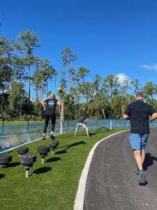 Battle Rope Fitness Station