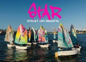 Street Art Regatta Featuring Youth Sailors and Artists Ready for a Colorful High Seas Launch