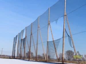 Damaged Driving Range Netting At Sugar Grove Golf Center Gets A Much Needed Replacement