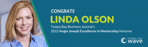 Tampa Bay Wave CEO Receives  2022 Angie Joseph Excellence in Mentorship Award