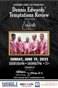 Get Ready – Legendary R & B Group The Temptations Coming to South Florida for Father's Day Benefit Concert