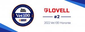 Lovell Government Services Ranks Second on Inc. Magazine’s Vet100 List