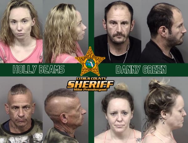 Four Arrested In Florida After Two Sheriff’s SWAT Teams Execute Search Warrant And Find Nearly 500 Grams Of Meth