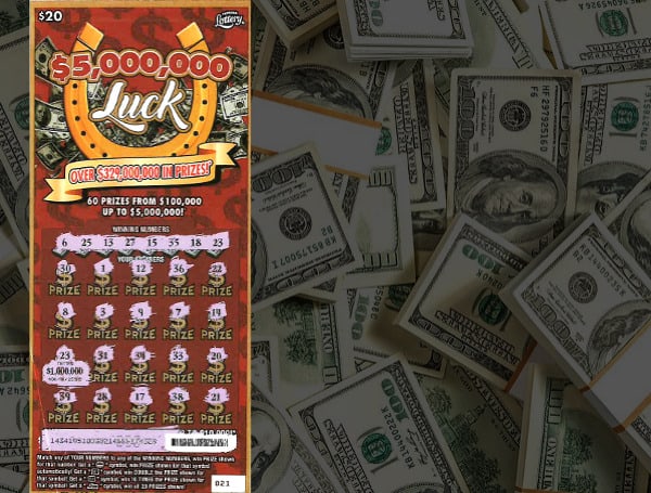 Clearwater Man Celebrates A $1,000,000 Win On Scratch-Off From 7-Eleven