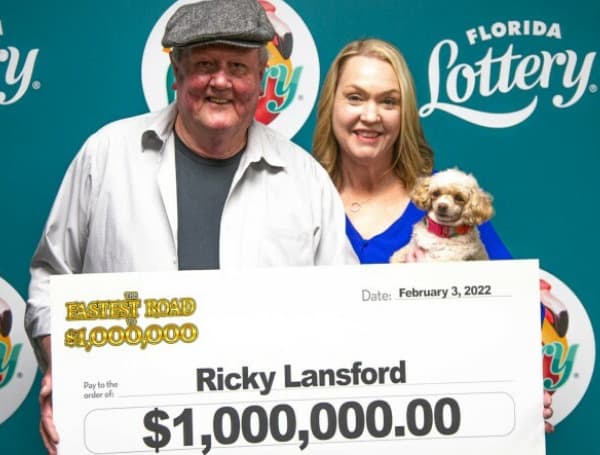 Florida Air Force Veteran On “Cloud Nine” After Winning $1,000,000