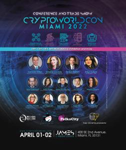 CryptoWorldCon ¡El evento que da inicio al mes de Bitcoin en Miami!