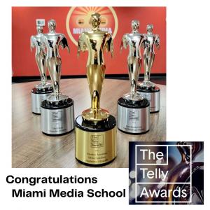 Miami Media School brings home the Gold and Silver at the National Telly Awards Competition