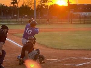 Federal League game action