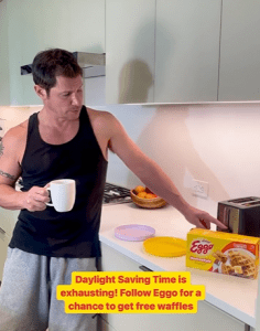 Eggo Gives 1,000,000 Free Waffles To Consumers After Daylight Savings Time In Unprecedented Promotion