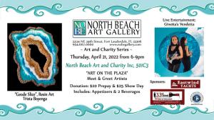 North Beach Art Gallery April Art & Charity Series Benefit for North Beach Art and Charity 501C3