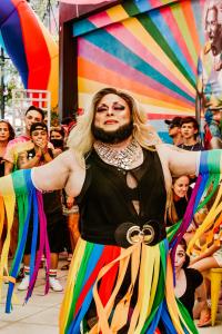 Pride On The Block Drag Queen Performance West Palm Beach FL