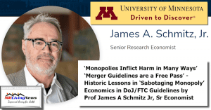 ‘Monopolies Sabotage and Destroy Markets’ ‘Successfully Sabotaged U.S. Factory-Production of Homes'-Prof. James Schmitz