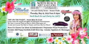 An Aloha Evening of Art & Charity North Beach Art and Charity 501C3 Benefit at North Beach Art Gallery on May 19th