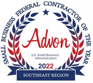 ADVON Corporation Wins SBA's 2022 Southeast United States Region Small Business Federal Contractor of the Year Award