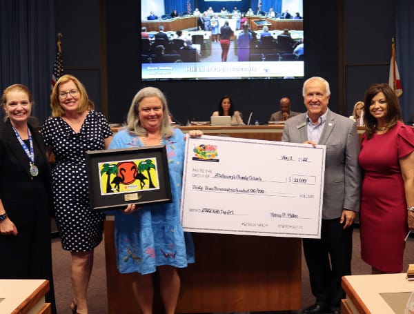 Hillsborough County Tax Collector Raises Over $33,700 For Art Programs At Area Title I Elementary Schools Through First-Ever Kids Tag Art