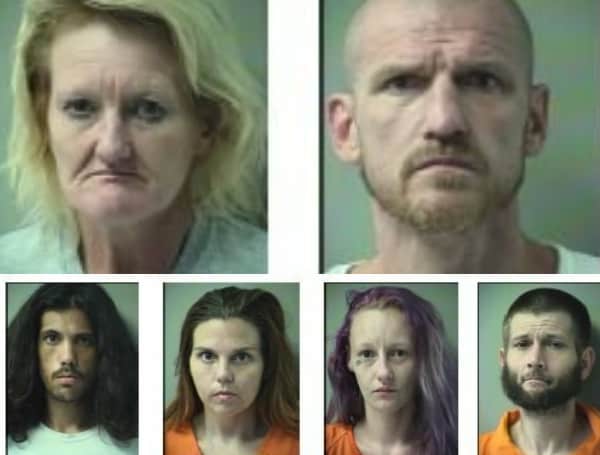 All Methed Up: Six Arrested In Florida, Sheriff Says Children Had Cockroaches Crawling On Them